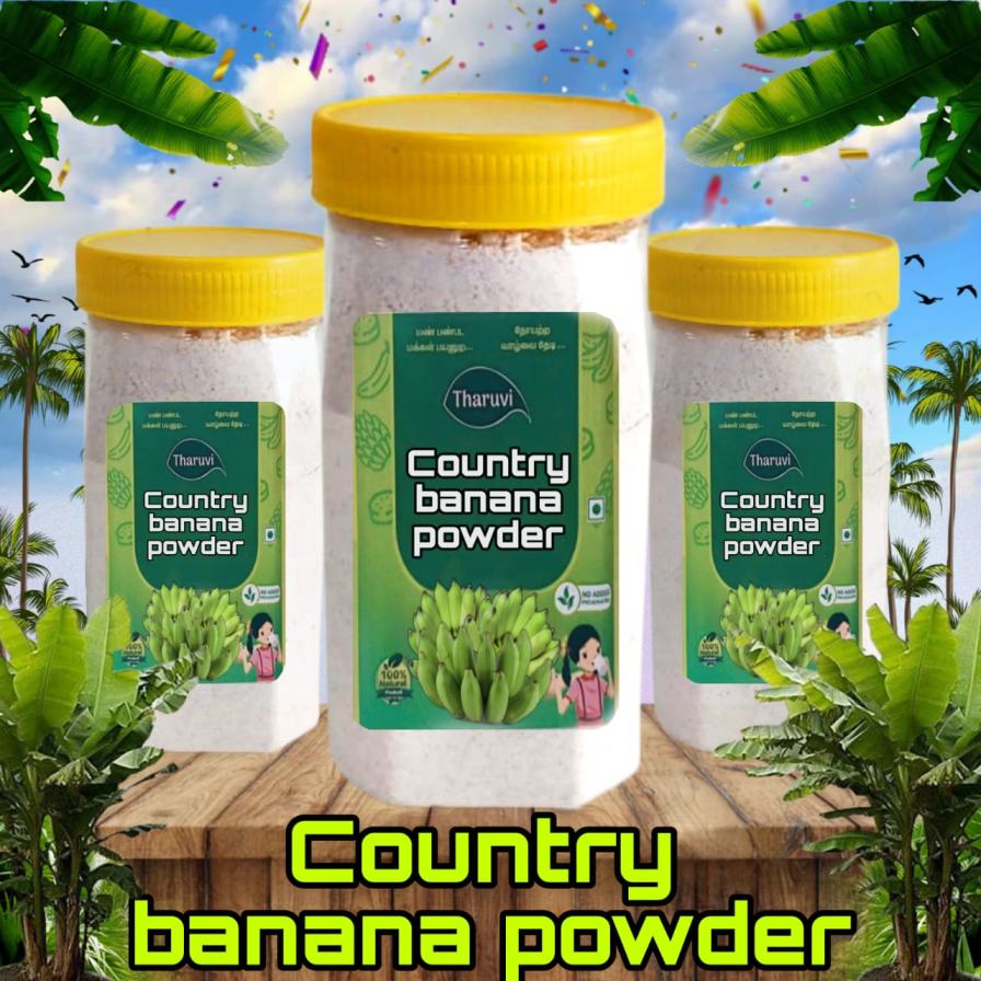 Country Banana  Powder (Raw Banana) / Peyan Banana