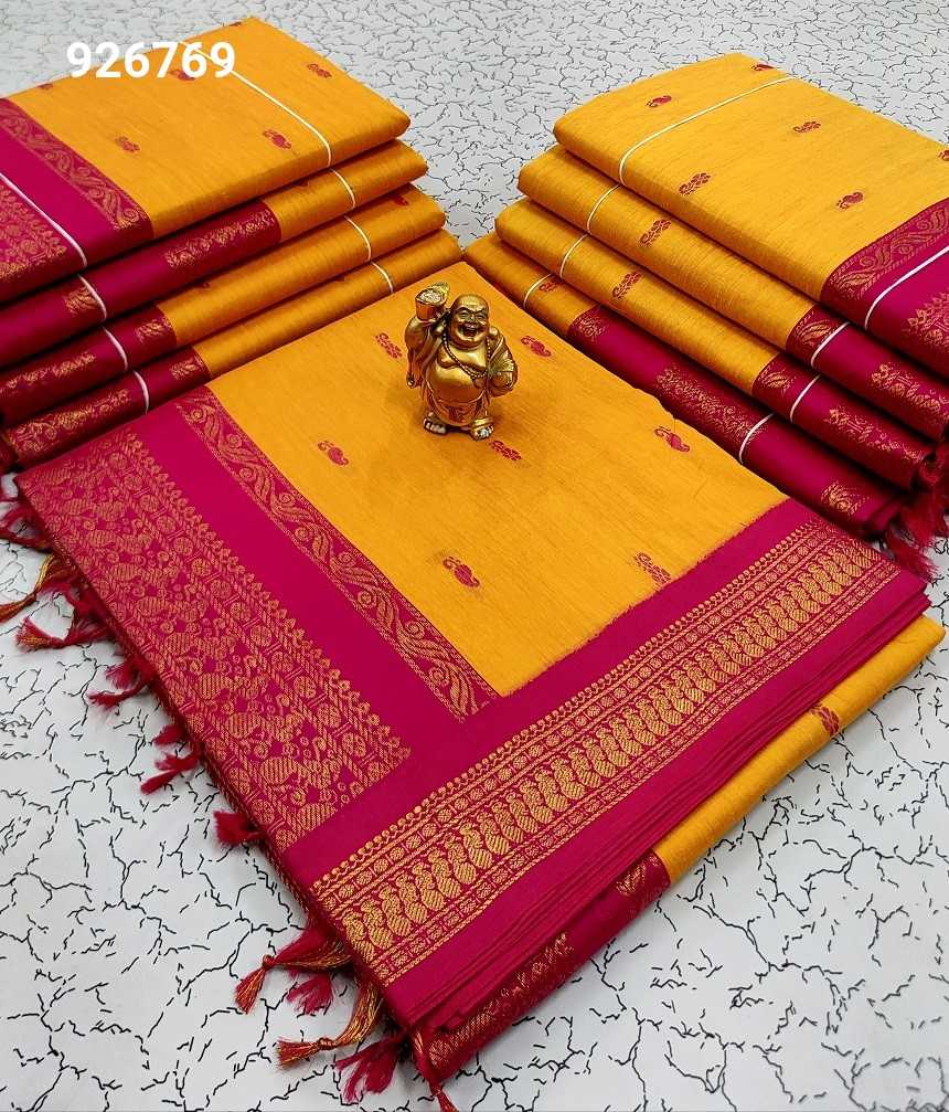 Kalyani Cotton Silk Saree - Silk Bazaar